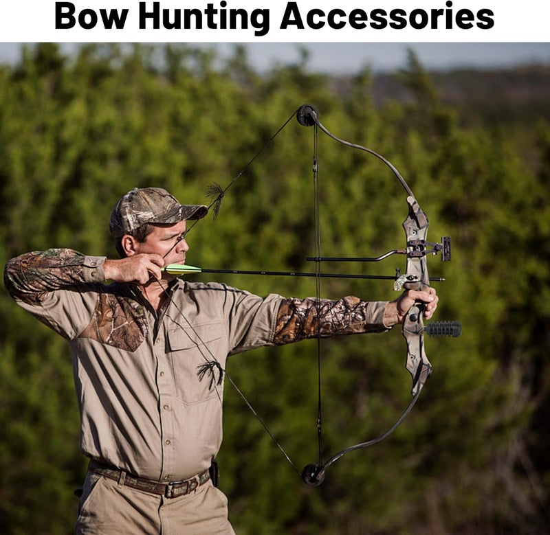 Omoojee Store Compound Bow Stabilizer, Rubber Bow Stabilizer for Recurve Bow Hunting Shooting - Image 5